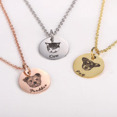 Gorgeous Custom Pet Photo Necklace
