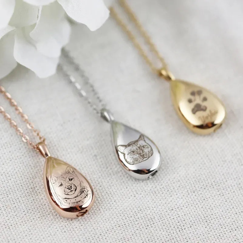 Gorgeous Custom Pet Ashes Necklace – Jewelry Designed With Love