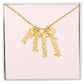 Multi Vertical Name Necklace
