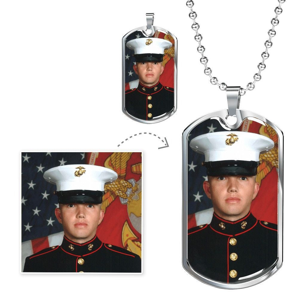 Premium Personalized Photo Chain Necklace
