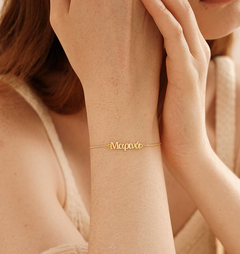 Gorgeous Personalised Greek Name Bracelet